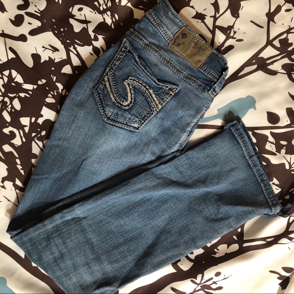 Silver Suki Baby Boot Jeans